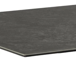 Drawer EURAME Table à manger 8 personnes en céramique et métal
