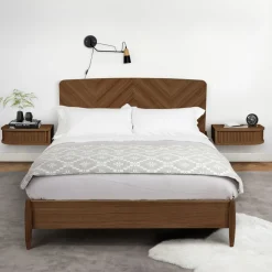 Woodman FARSTA TAMBOUR Table de chevet murale en bois