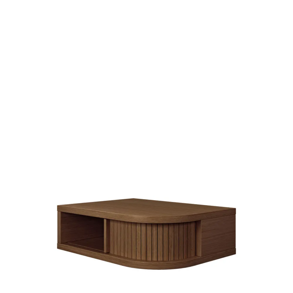 Woodman FARSTA TAMBOUR Table de chevet murale en bois
