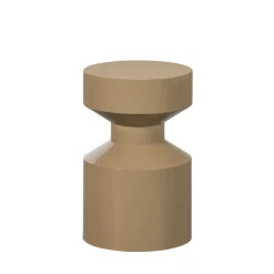 Woood FERRY Table d'appoint ronde en métal ø30cm