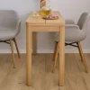Drawer FIKA Table à manger extensible 2 à 4 personnes en bois 120x45-90cm
