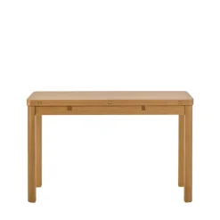 Drawer FIKA Table à manger extensible 2 à 4 personnes en bois 120x45-90cm