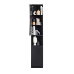 Woood FINCA Colonne de rangement en bois massif de pin L40cm