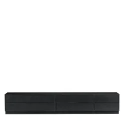 Woood FINCA Meuble TV en bois massif de pin L100cm