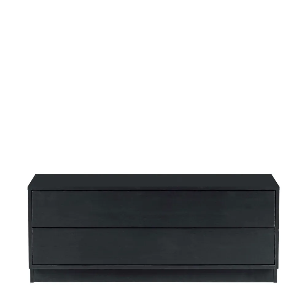 Woood FINCA Meuble TV en bois massif de pin L100cm