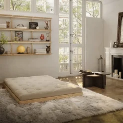 Karup Design FLIP Canapé convertible 2,5 places en tissu et bois