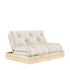Karup Design FLIP Canapé convertible 2,5 places en lin et bois