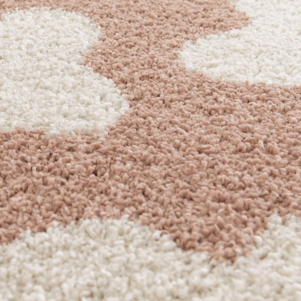Enfant Drawer FLORA I Tapis contemporain à motif floral