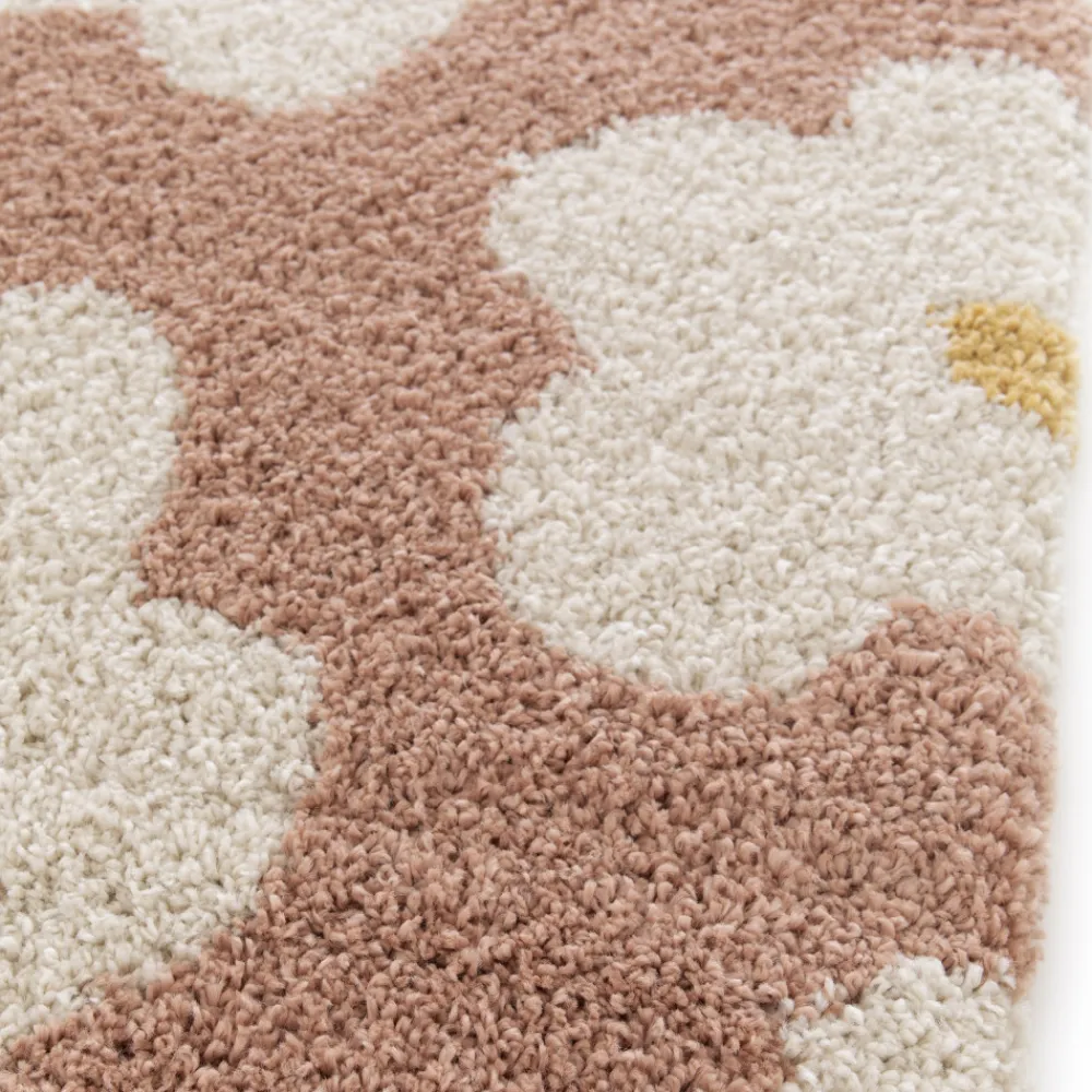 Enfant Drawer FLORA I Tapis contemporain à motif floral