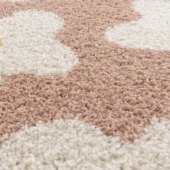 Enfant Drawer FLORA I Tapis contemporain à motif floral