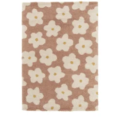 Enfant Drawer FLORA I Tapis contemporain à motif floral