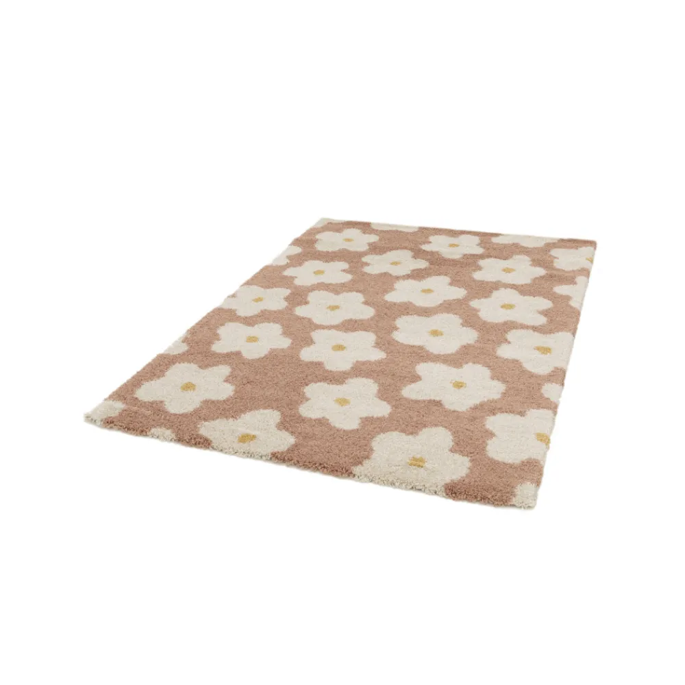 Enfant Drawer FLORA I Tapis contemporain à motif floral