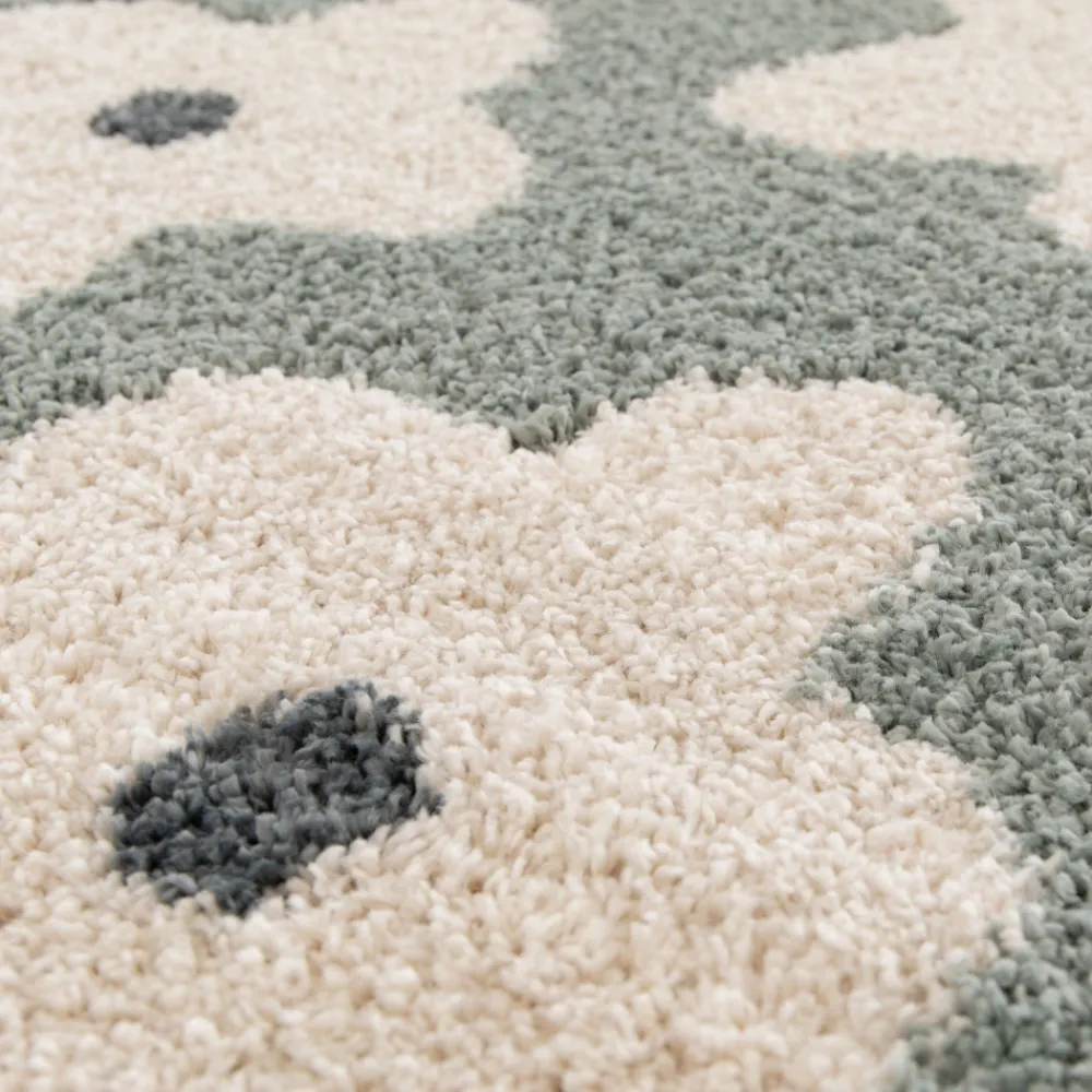 Enfant Drawer FLORA Tapis contemporain à motif floral