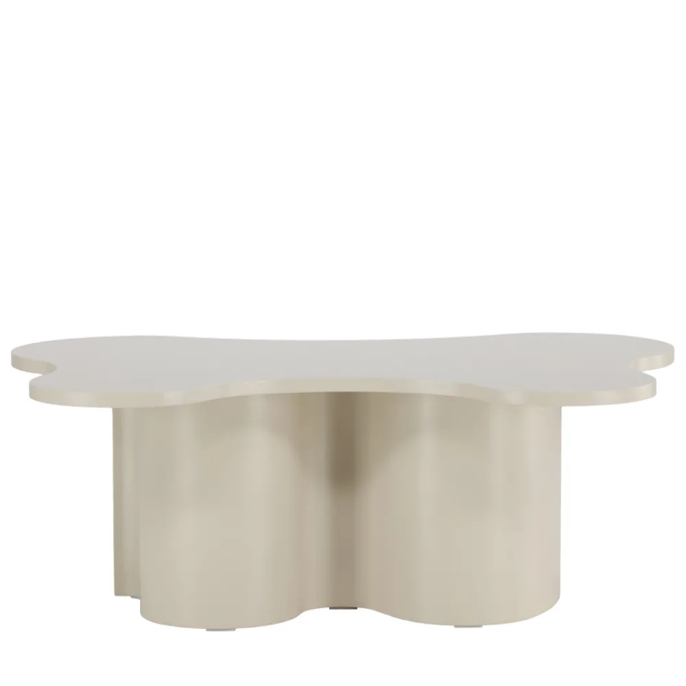 Venture Home FLOW Table basse organique en bois 120x80cm