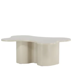 Venture Home FLOW Table basse organique en bois 120x80cm