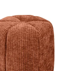 Drawer FLOWER Pouf rond en velours côtelé ø38cm
