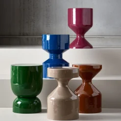 Woood FLOYD Table d'appoint ronde en métal ø30 cm