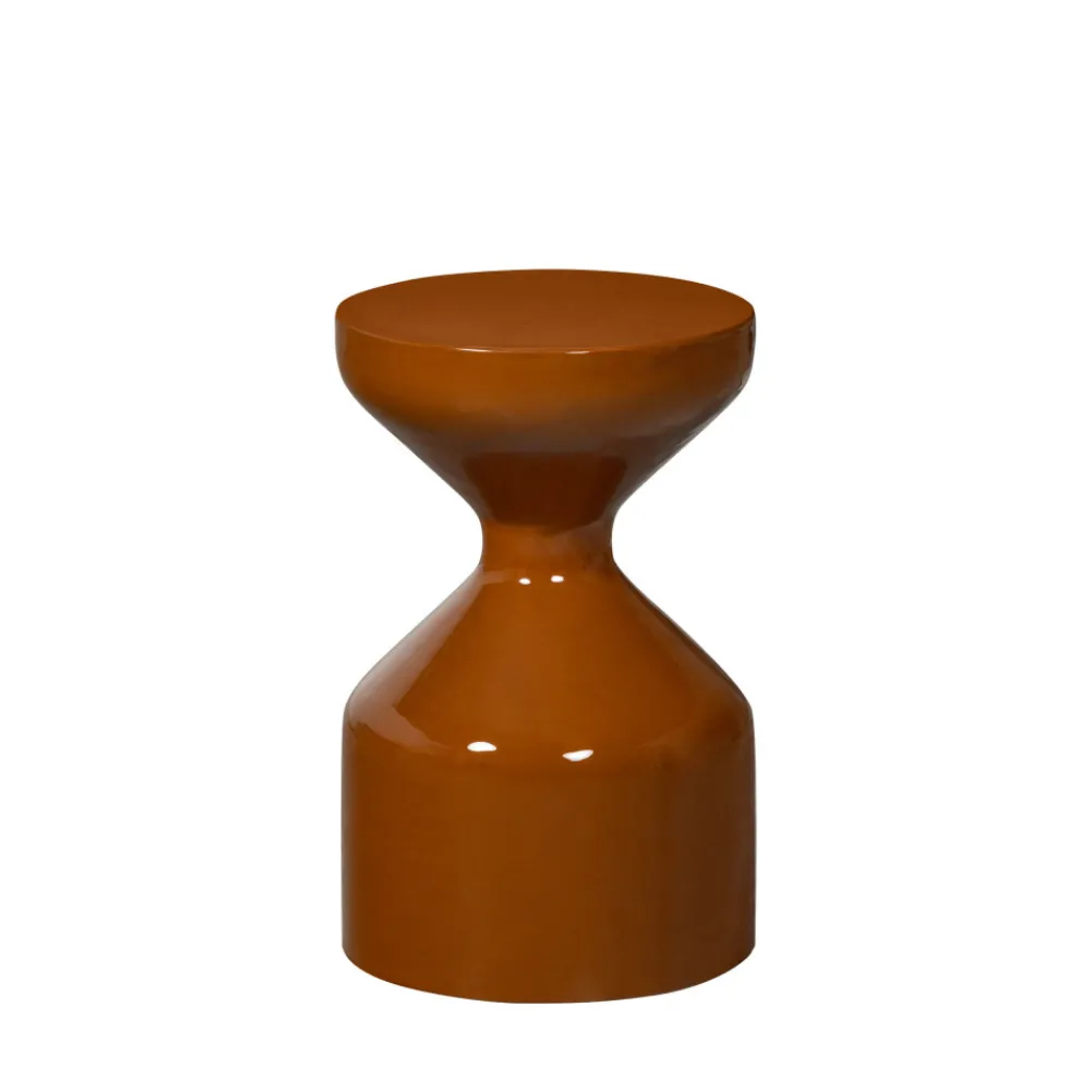 Woood FLOYD Table d'appoint ronde en métal ø30 cm