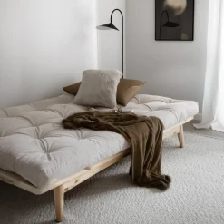 Karup Design FOLK Canapé convertible en bois naturel et tissu