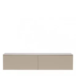 Venture Home FRIHAMN Meuble TV suspendu 2 tiroirs en bois L160cm