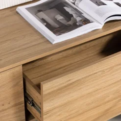 Venture Home FRIHAMN Meuble TV suspendu 2 tiroirs en bois L160cm