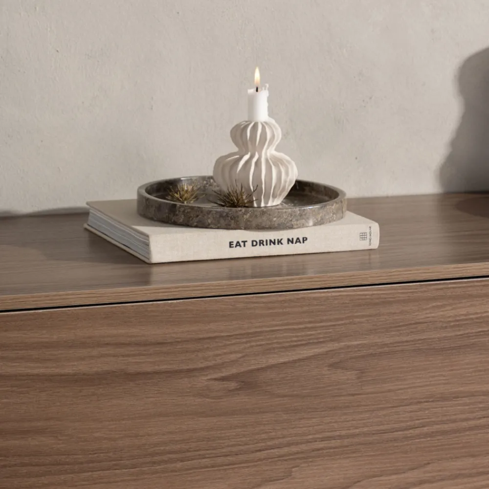 Venture Home FRIHAMN Meuble TV suspendu 2 tiroirs en bois L160cm