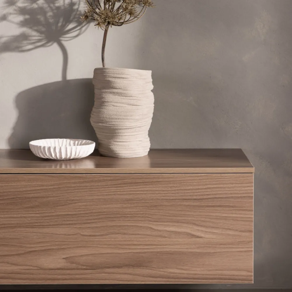 Venture Home FRIHAMN Meuble TV suspendu 2 tiroirs en bois L160cm
