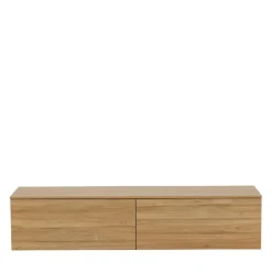 Venture Home FRIHAMN Meuble TV suspendu 2 tiroirs en bois L160cm