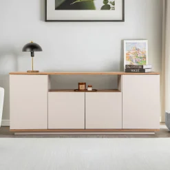 Drawer FRITZ Buffet 4 portes en bois L180cm