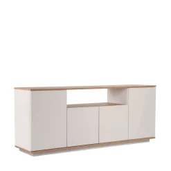 Drawer FRITZ Buffet 4 portes en bois L180cm
