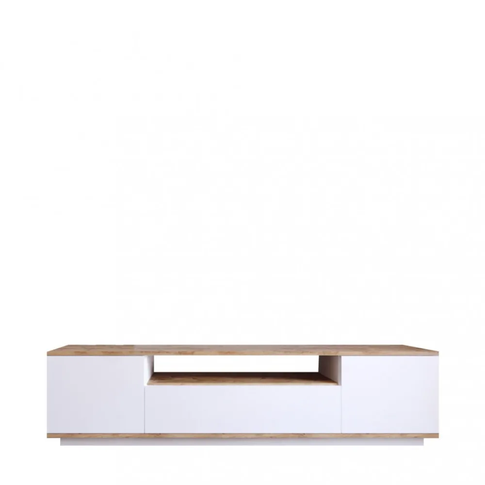 Drawer FRITZ Meuble TV 3 portes en bois L180cm
