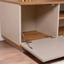 Drawer FRITZ Meuble TV 3 portes en bois L180cm
