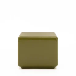 Drawer GAIA Table d'appoint carrée laquée 40x40cm