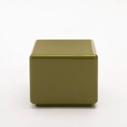 Drawer GAIA Table d'appoint carrée laquée 40x40cm