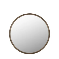 Dutchbone GALE Miroir rond en bois ø80cm