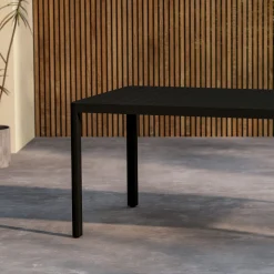 Venture Home GIARDINI Table à manger de jardin 8 personnes en aluminium