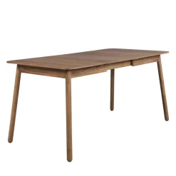 Zuiver GLIMPS Table à manger extensible 4 à 6 personnes 120-162x80cm en bois