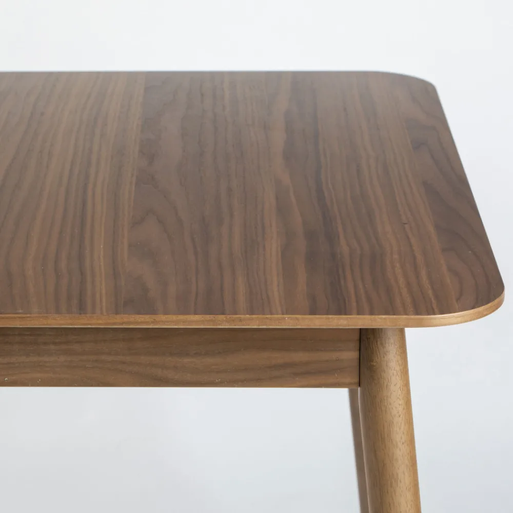 Zuiver GLIMPS Table à manger extensible 4 à 6 personnes 120-162x80cm en bois
