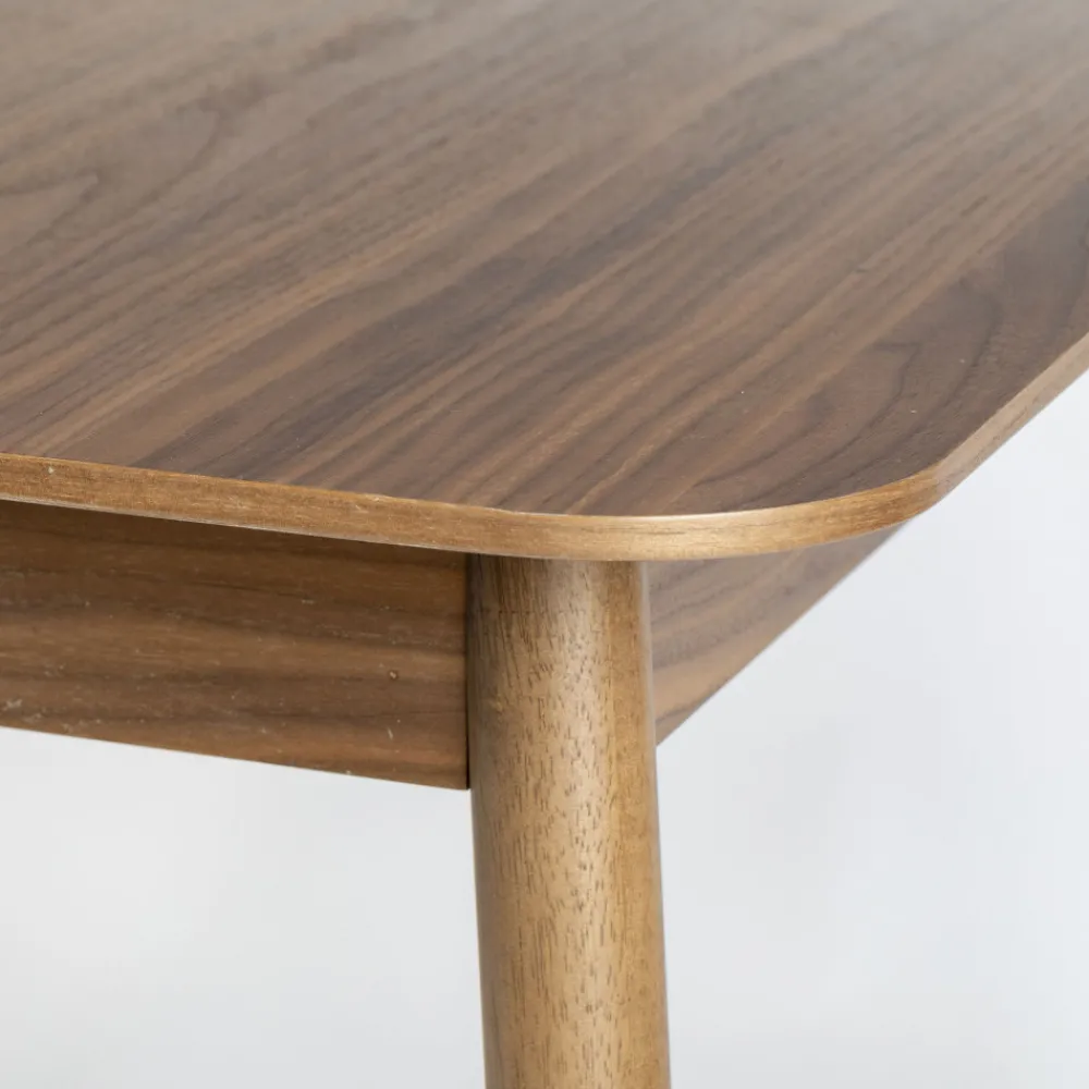 Zuiver GLIMPS Table à manger extensible 4 à 6 personnes 120-162x80cm en bois