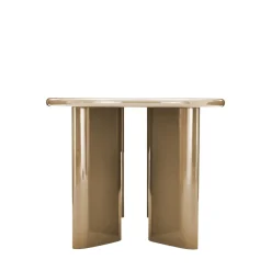 Drawer GLOSSI Table à manger 6 personnes ovale en bois laqué