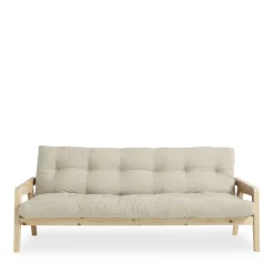 Karup Design GRAB Canapé convertible en bois naturel et tissu