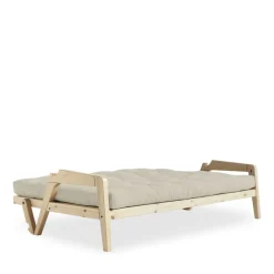 Karup Design GRAB Canapé convertible en bois naturel et tissu