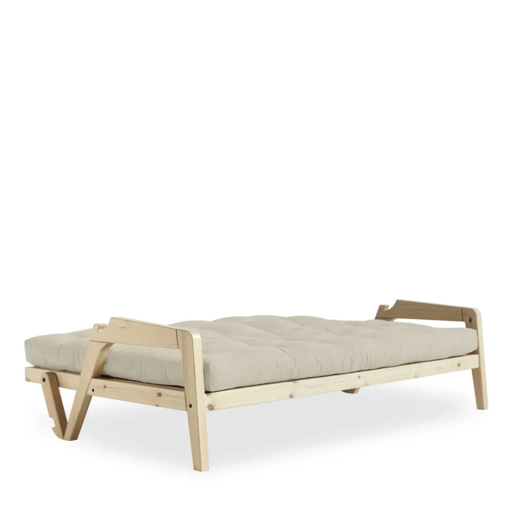 Karup Design GRAB Canapé convertible en bois naturel et tissu