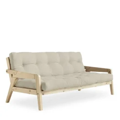 Karup Design GRAB Canapé convertible en bois naturel et tissu