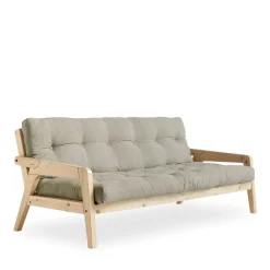Karup Design GRAB Canapé convertible en bois naturel et tissu