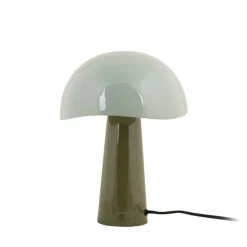 Leitmotiv GRATO Lampe à poser champignon en métal