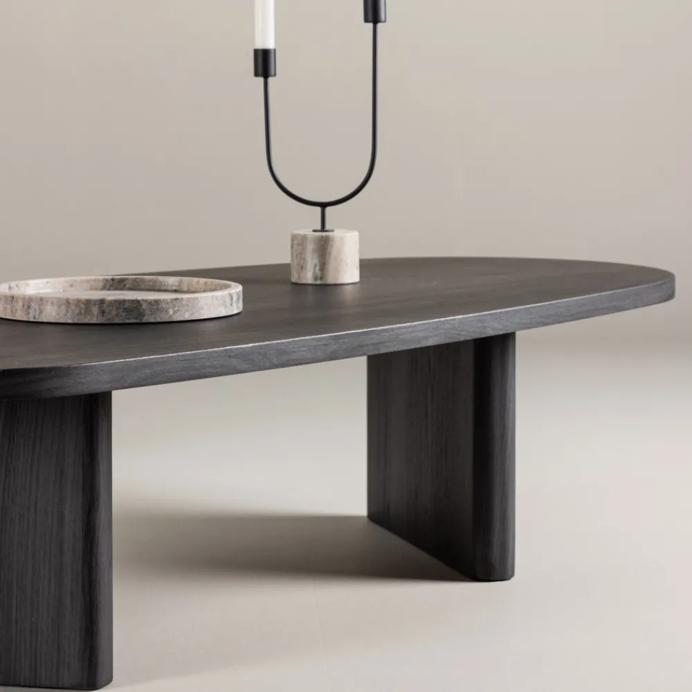 Venture Home GRONVIK Table basse organique en bois 130x65cm