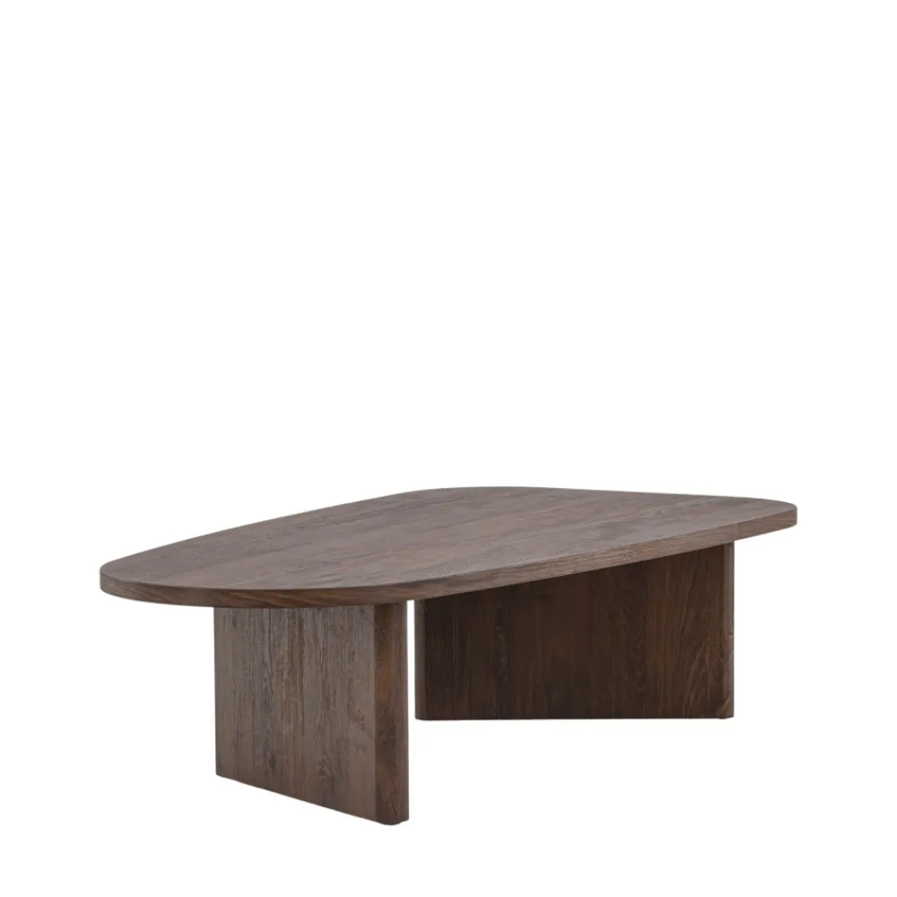 Venture Home GRONVIK Table basse organique en bois 130x65cm