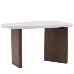 Venture Home GRONVIK Table basse organique effet marbre 70x45cm