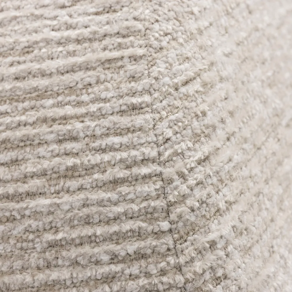 Drawer GROOVY Fauteuil pivotant en tissu chenille côtelé